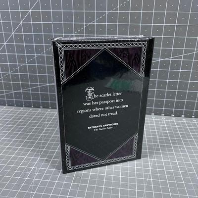 The Scarlet Letter, New Sealed Leather Bound