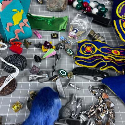 Giant Lot of Bou Scout and other Fraternal Organizations PINS ETC. 