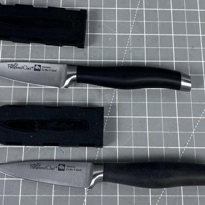 A Pair of UN-USED Pairing Knives (2) 