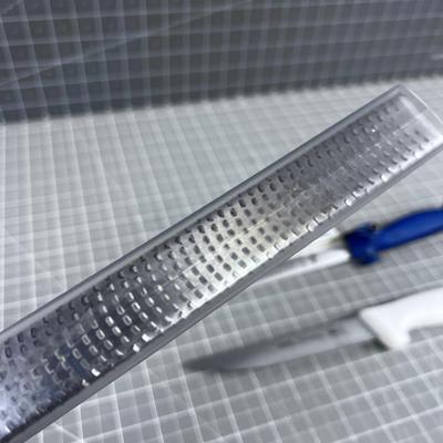 (3) Cutting Filet Knife, Grater and Bread Knife