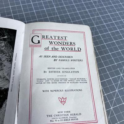 The Greatest Natural Wonders of the World 1906 