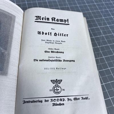 Mein Kampf Book German Book by Hitler