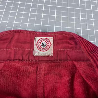 1930 Corduroy Gym Shorts ANTIQUE