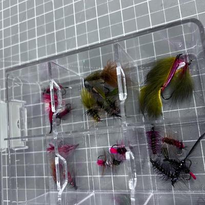 Box of Hand Tied Steamer Fly's 