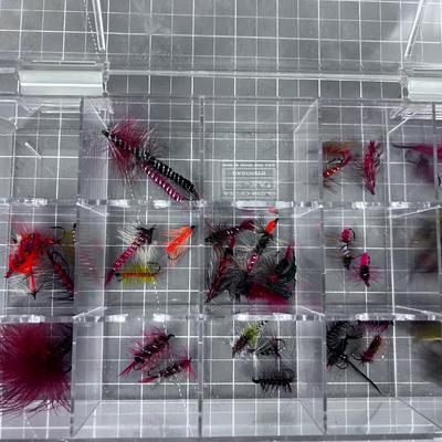 Box of Hand Tied Steamer Fly's 