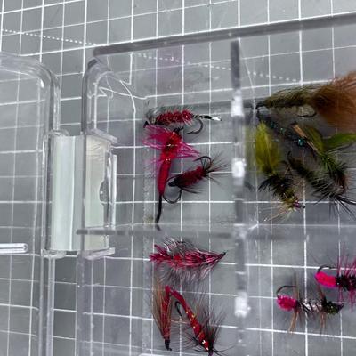Box of Hand Tied Steamer Fly's 