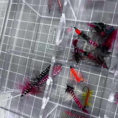 Box of Hand Tied Steamer Fly's 