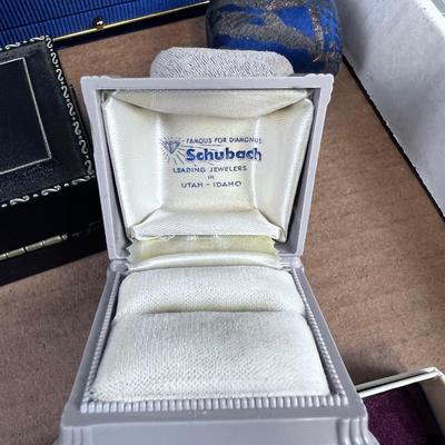 Jewelry Boxes for Watches and Rings, Cool old Vintage ones