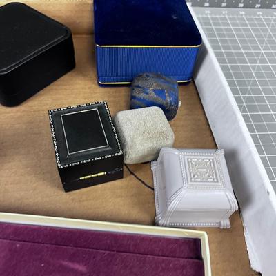 Jewelry Boxes for Watches and Rings, Cool old Vintage ones