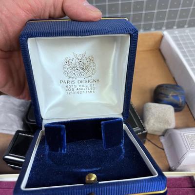 Jewelry Boxes for Watches and Rings, Cool old Vintage ones