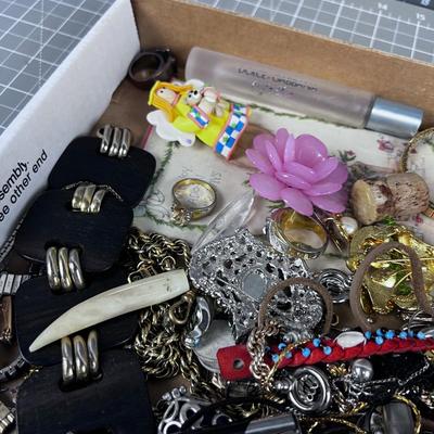 Tray of Jewelry With a Surprise