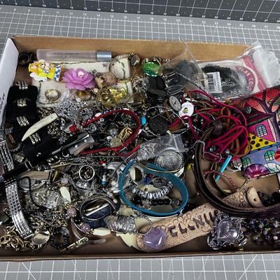 Tray of Jewelry With a Surprise