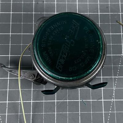 Vintage Automatic Fly Reel GREEN 