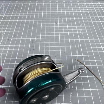 Vintage Automatic Fly Reel GREEN 