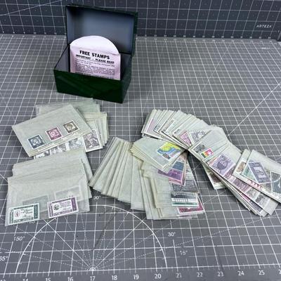 Index File FULL Of Foreign Stamps 