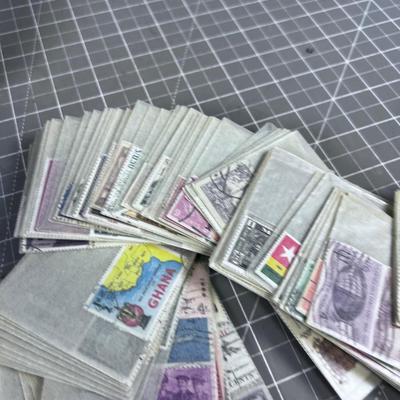 Index File FULL Of Foreign Stamps 