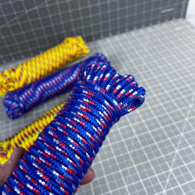 (4) 50 Foot Ploy Rope, NEW !