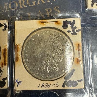 1884 S MORGAN VF