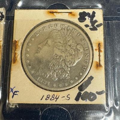 1884 S MORGAN VF