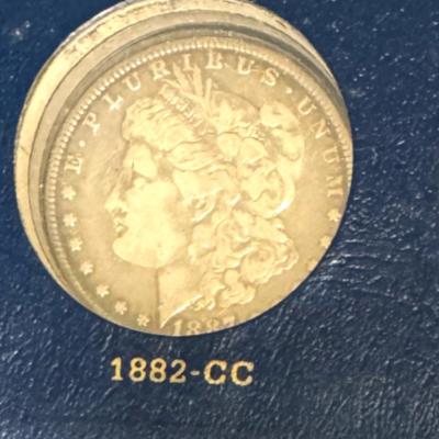 1882 CARSON. City MORGAN VF