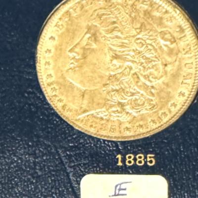 1885 P MORGAN VF+