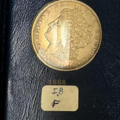 1888 P MORGAN I B XVF