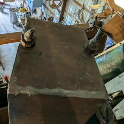 Copper Rectangular Prism Tank