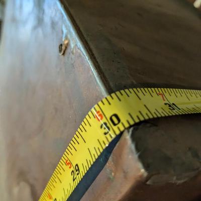 Copper Rectangular Prism Tank