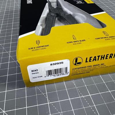 Leatherman BOND Tool Stainless Steel New in the Box