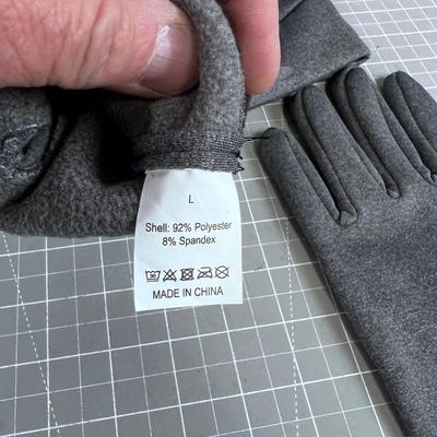 Hat & Gloves GRAY Base Layer