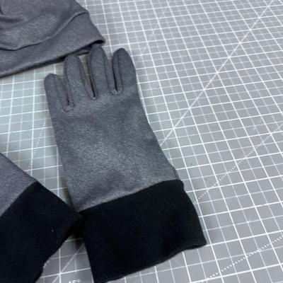 Hat & Gloves GRAY Base Layer