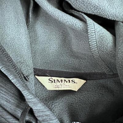 SIMMS Black Heather Hoodie, New never Worn  