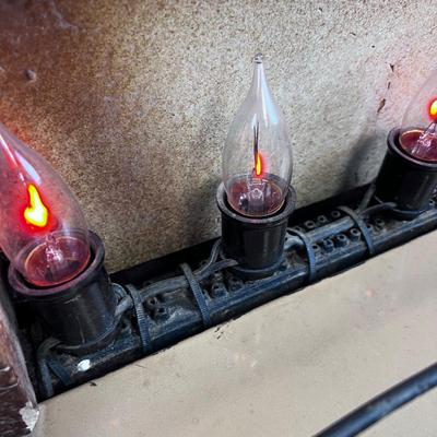WOW!!!!! Old Gas Burner that’s been Up-cycled into a Lamp Flicker Lights (Fireplace) 