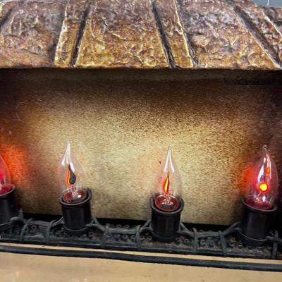 WOW!!!!! Old Gas Burner that’s been Up-cycled into a Lamp Flicker Lights (Fireplace) 
