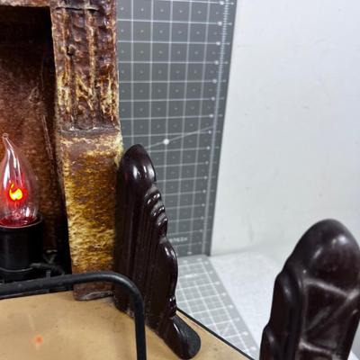 WOW!!!!! Old Gas Burner that’s been Up-cycled into a Lamp Flicker Lights (Fireplace) 