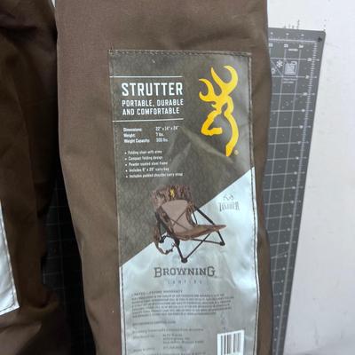 Pair of Browning STRUTTERS - New Camp Chairs. 