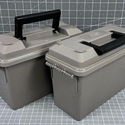 2 Case Guard Ammo Bins., NEW  