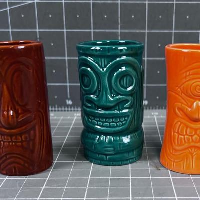 TIKI Shot Glasses FABULOUS! 