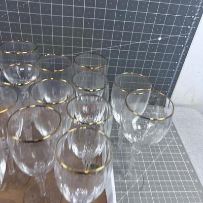 Crystal Goblets and Wine Glasses