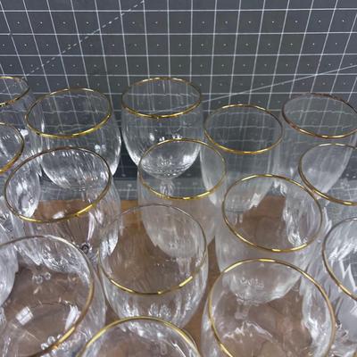Crystal Goblets and Wine Glasses