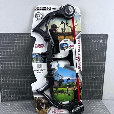 ACCUBOW Virtual Archery Up to 70 Pound Pull 
