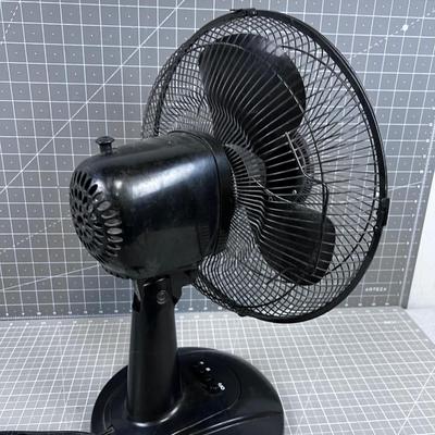 Black 3 Speed Fan 