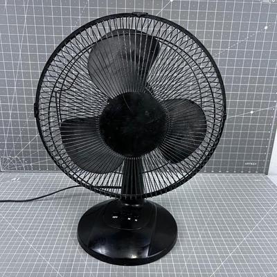 Black 3 Speed Fan 