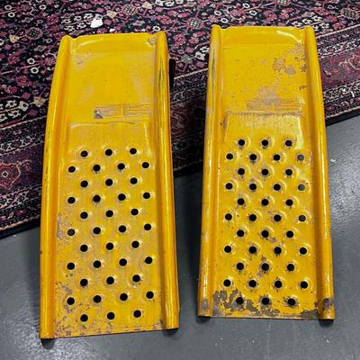 Pair OF Metal Car Ramps 