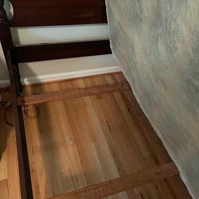 Pair of Wooden Twin Pine Cone Beds (B1-MG)