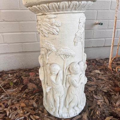 2 Piece Cement Venus Sculpture