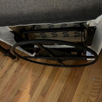 Fabric Upholstered Swivel Rocker (B2-MG)