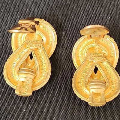 ilias Lalaounis Greek 18kt Gold Earrings