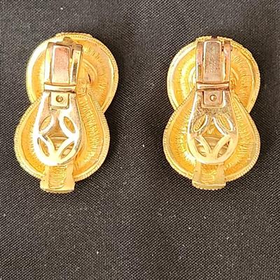 ilias Lalaounis Greek 18kt Gold Earrings