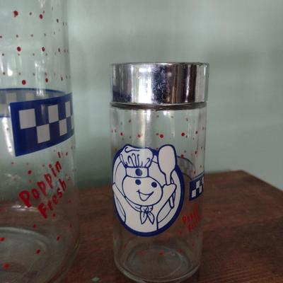 Pillsbury Dough Boy Canister and Shaker